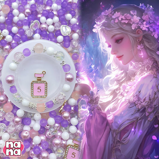 【Y467】ラベベンダー の夢 高品質 ガラス（10*8）